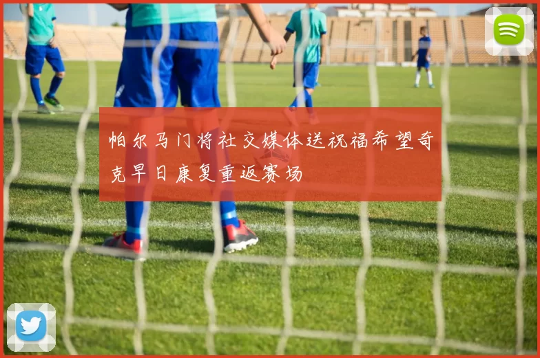 帕尔马门将社交媒体送祝福希望奇克早日康复重返赛场